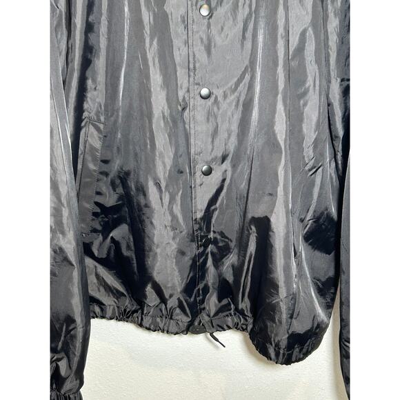 Tact Squad USA Black Flannel-lined Security Windbreaker Men size 3XL - Picture 3 of 6